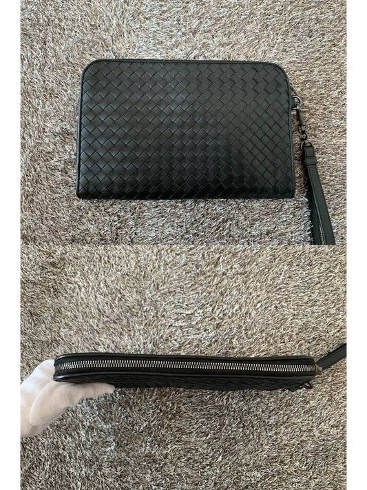 Luxury Bottega Veneta Luxury Bottega Veneta black clutch bag
