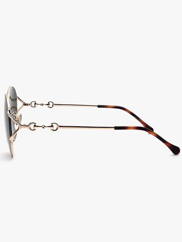 Luxury Gucci Trending 2025 Eyewear Gold Sunglasses Green
