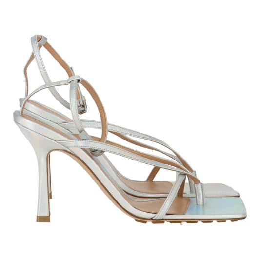 Luxury Bottega Veneta Womens Blue/Brown Sandal
