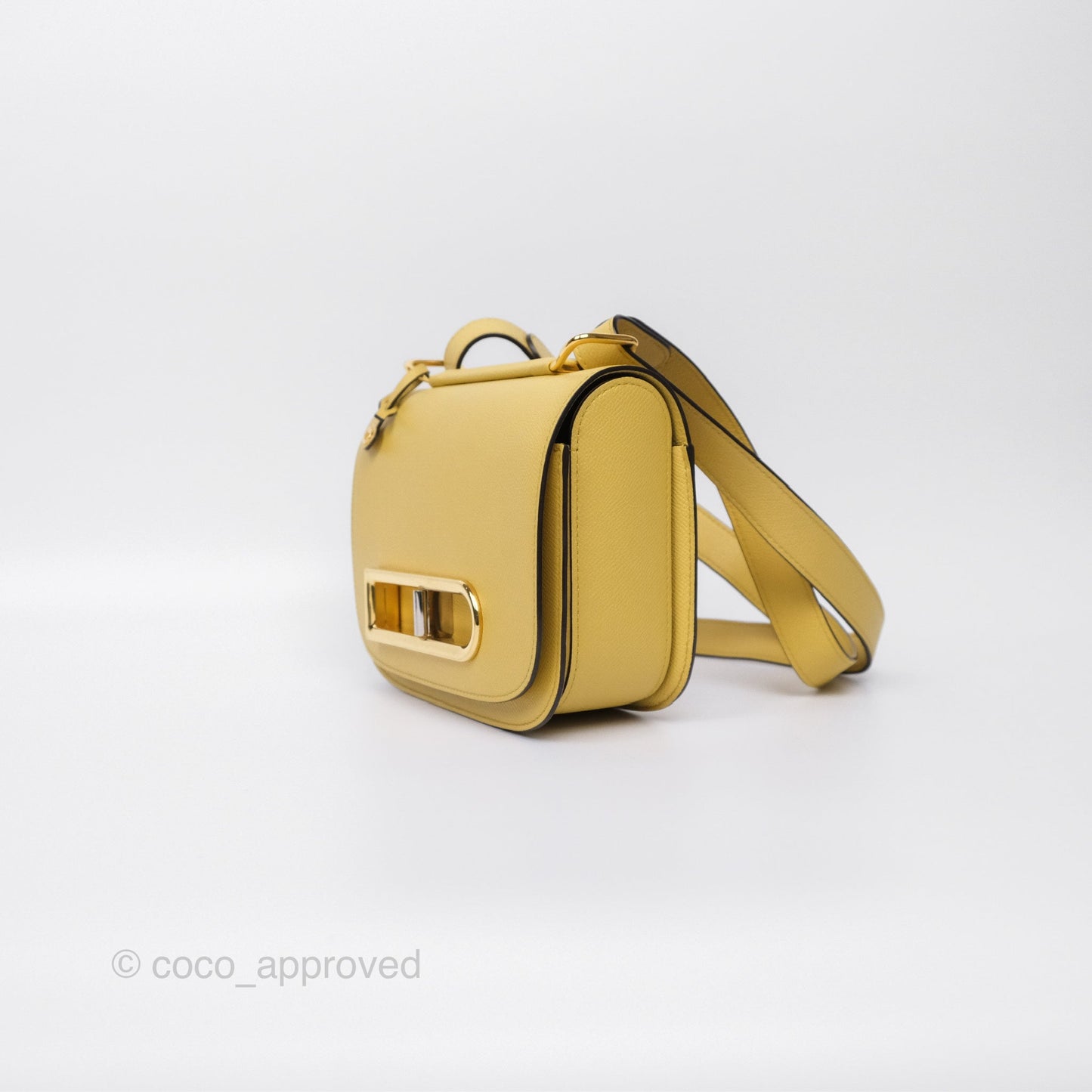 Delvaux Lingot Bag Pollen Alpina Calfskin