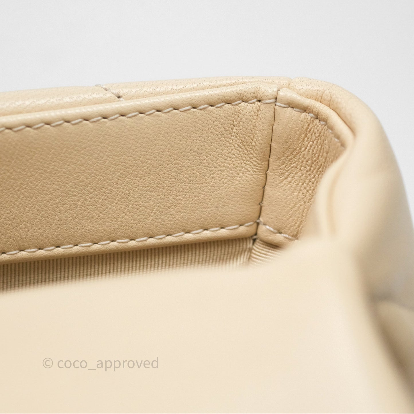 Chanel 19 Small Beige Mixed Hardware