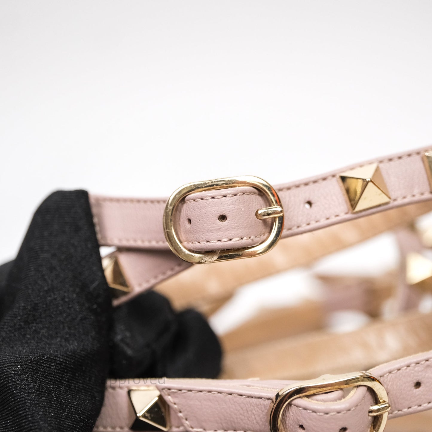 Valentino Garavani Rockstud Caged Pumps Purple Pink Size 39