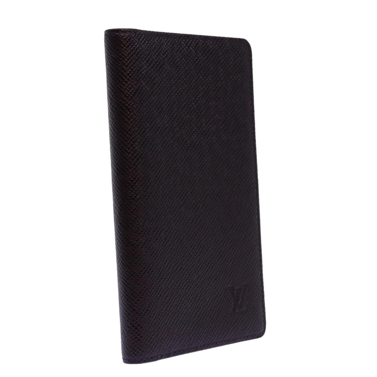 LOUIS VUITTON Taiga Agenda Posh Day Planner Cover Acajou R20415 LV A014