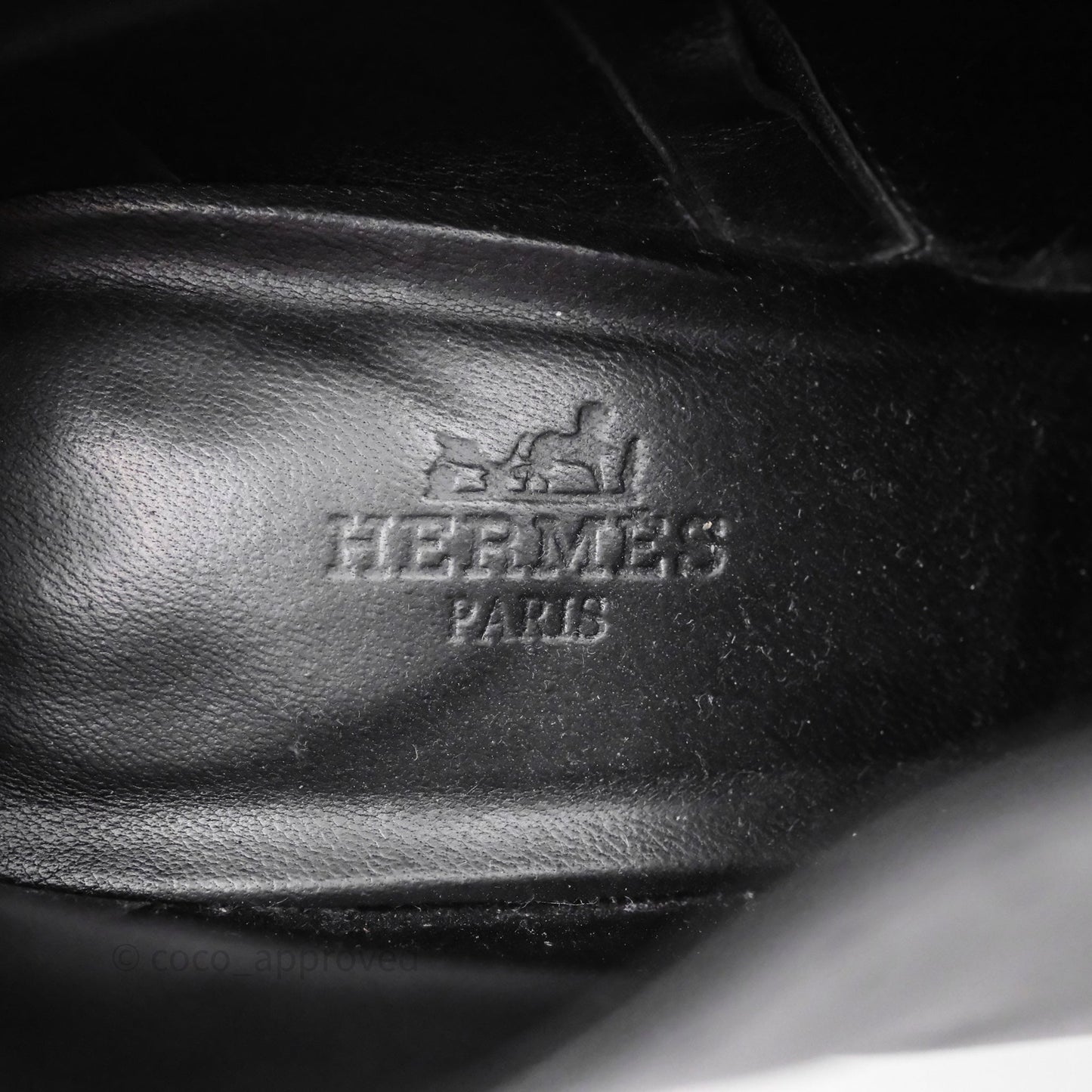 Hermès Ankle Boots Black Size 38