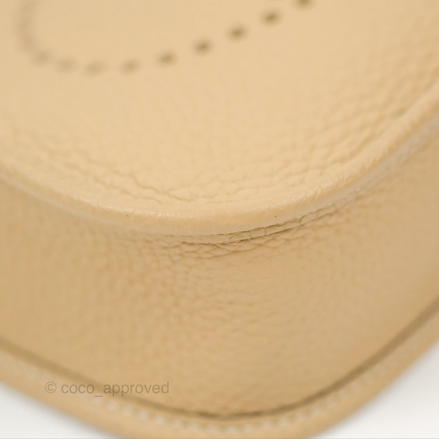 Hermès Mini Evelyne 16 Trench Clemence Palladium Hardware