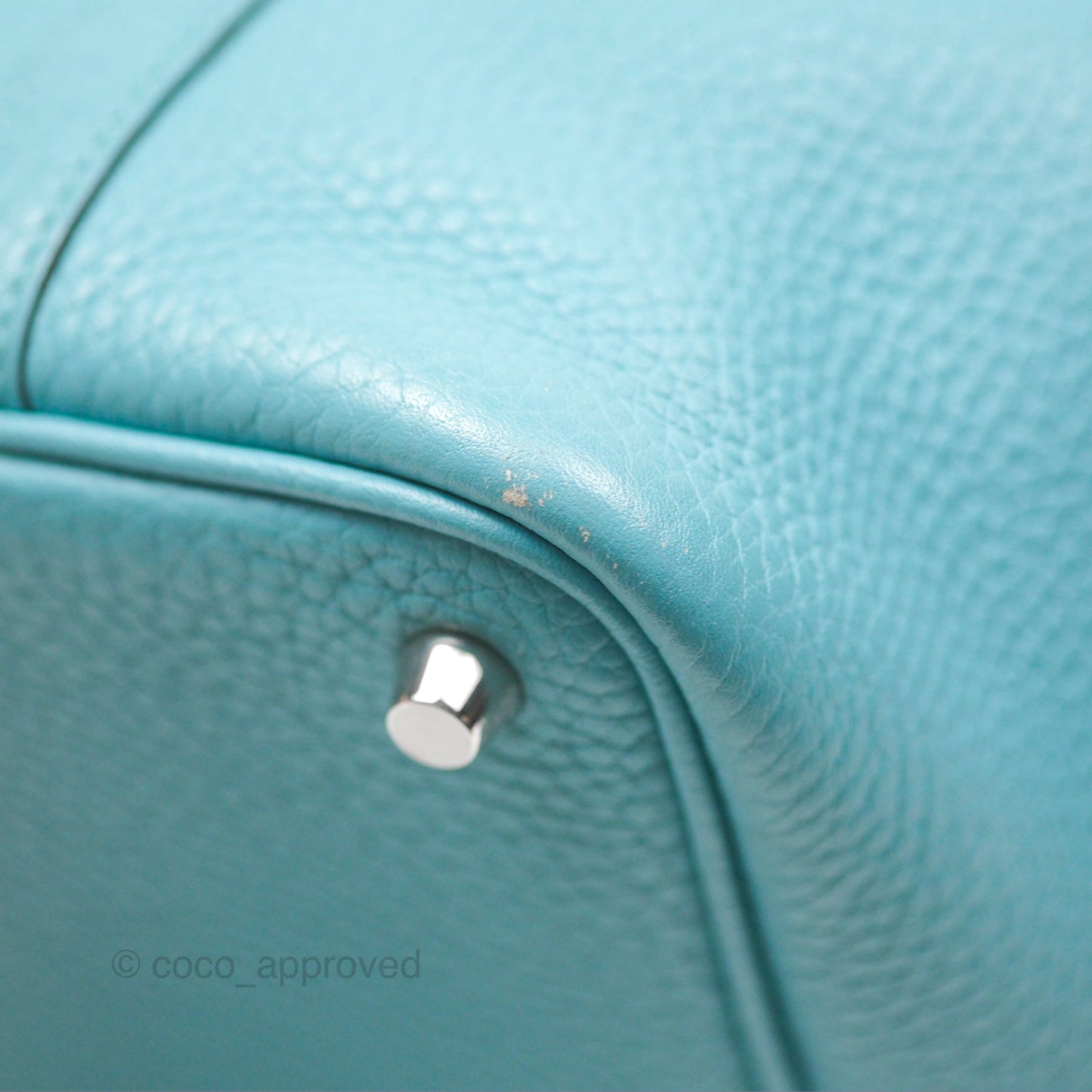 Hermès Picotin Lock 18 Bleu Saint Cyr 3Z Clemence Palladium Hardware