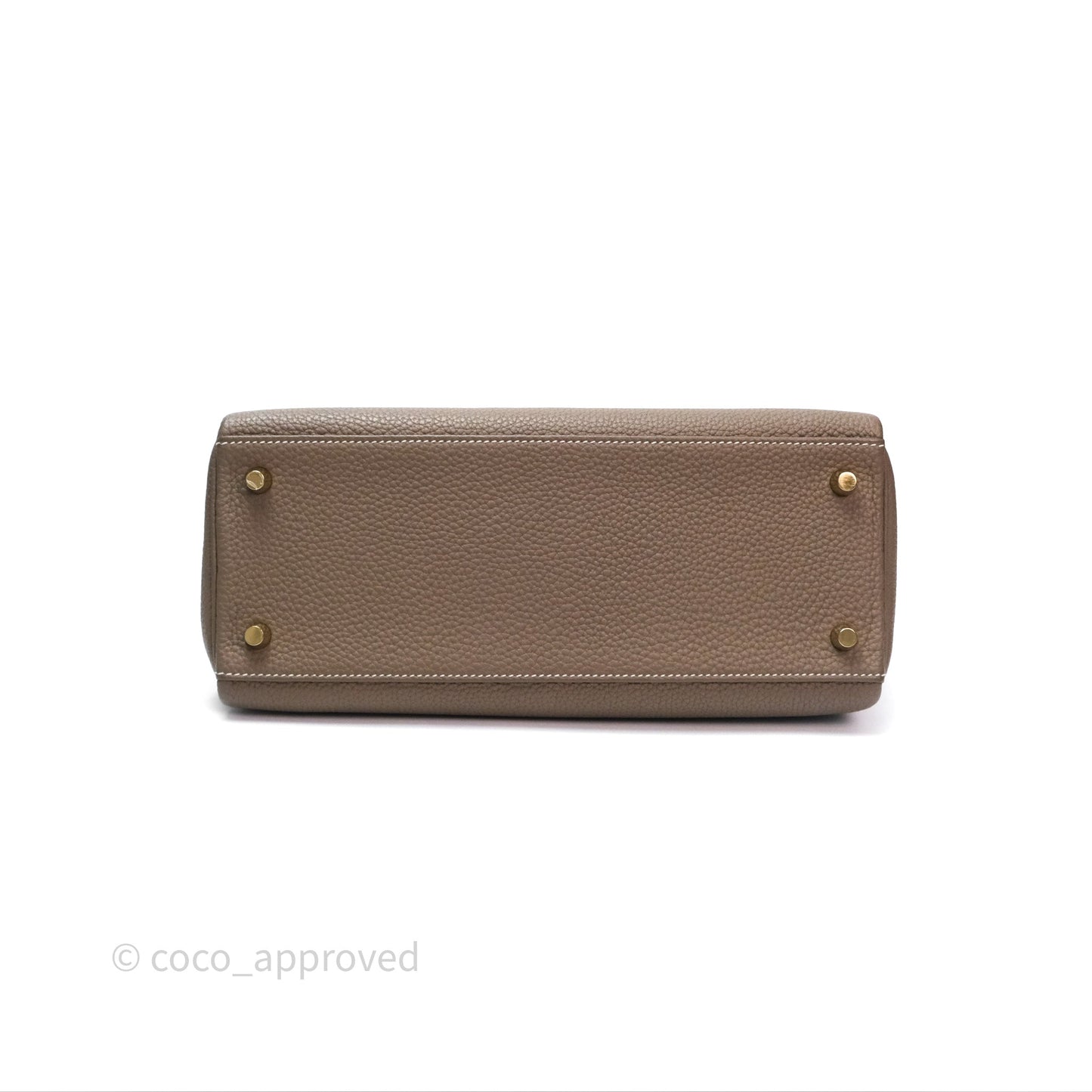 Hermès Kelly II 28 Retourne Etoupe 18 Togo Gold Hardware