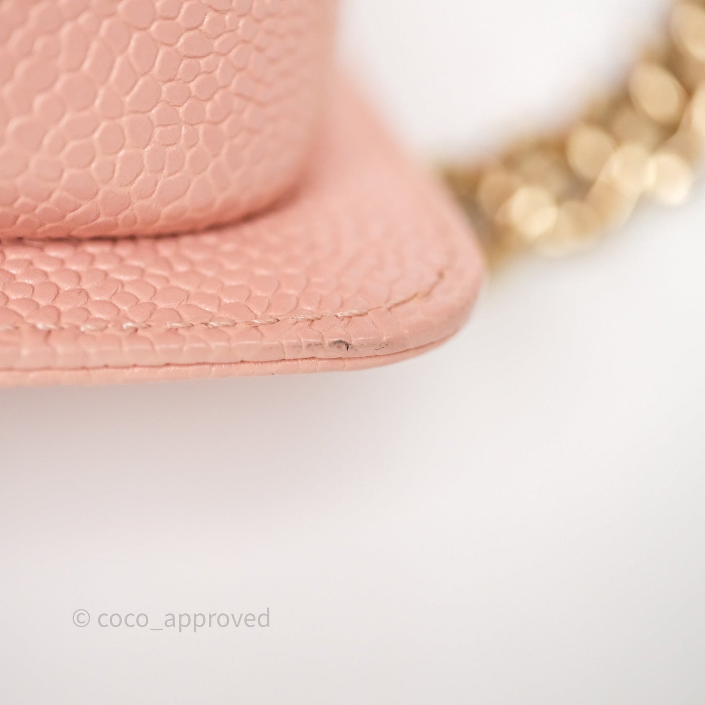 Chanel Small Boy Quilted Pink Caviar Gold Hardware