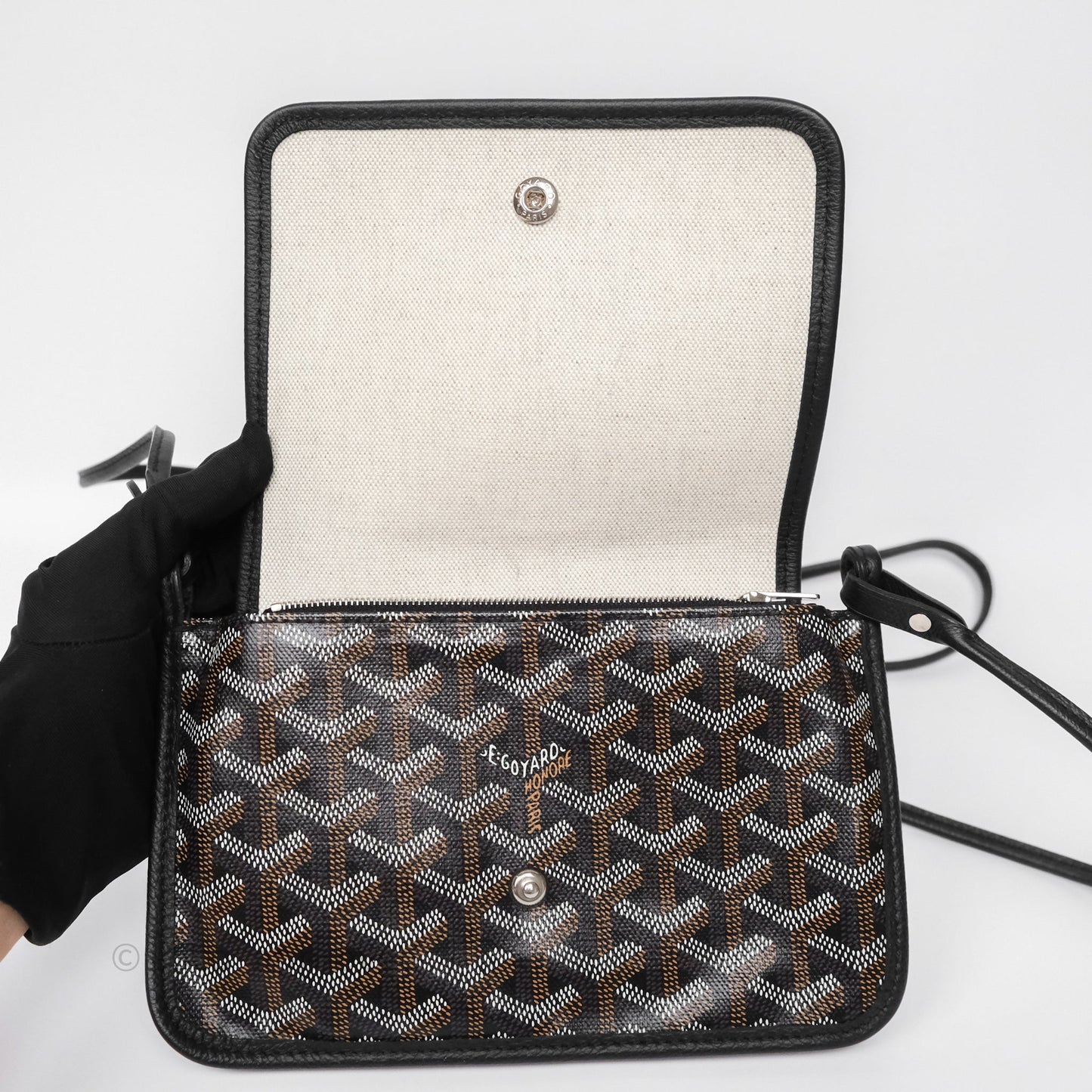 Goyard Plumet Pocket Wallet Black