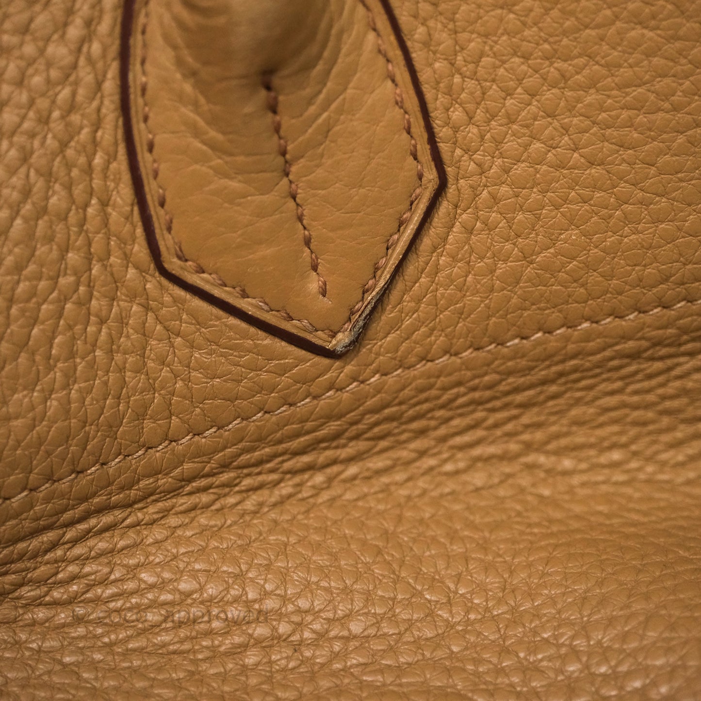 Hermès Birkin JPG Shoulder Bag 42 Tabac Camel 24 Palladium Hardware