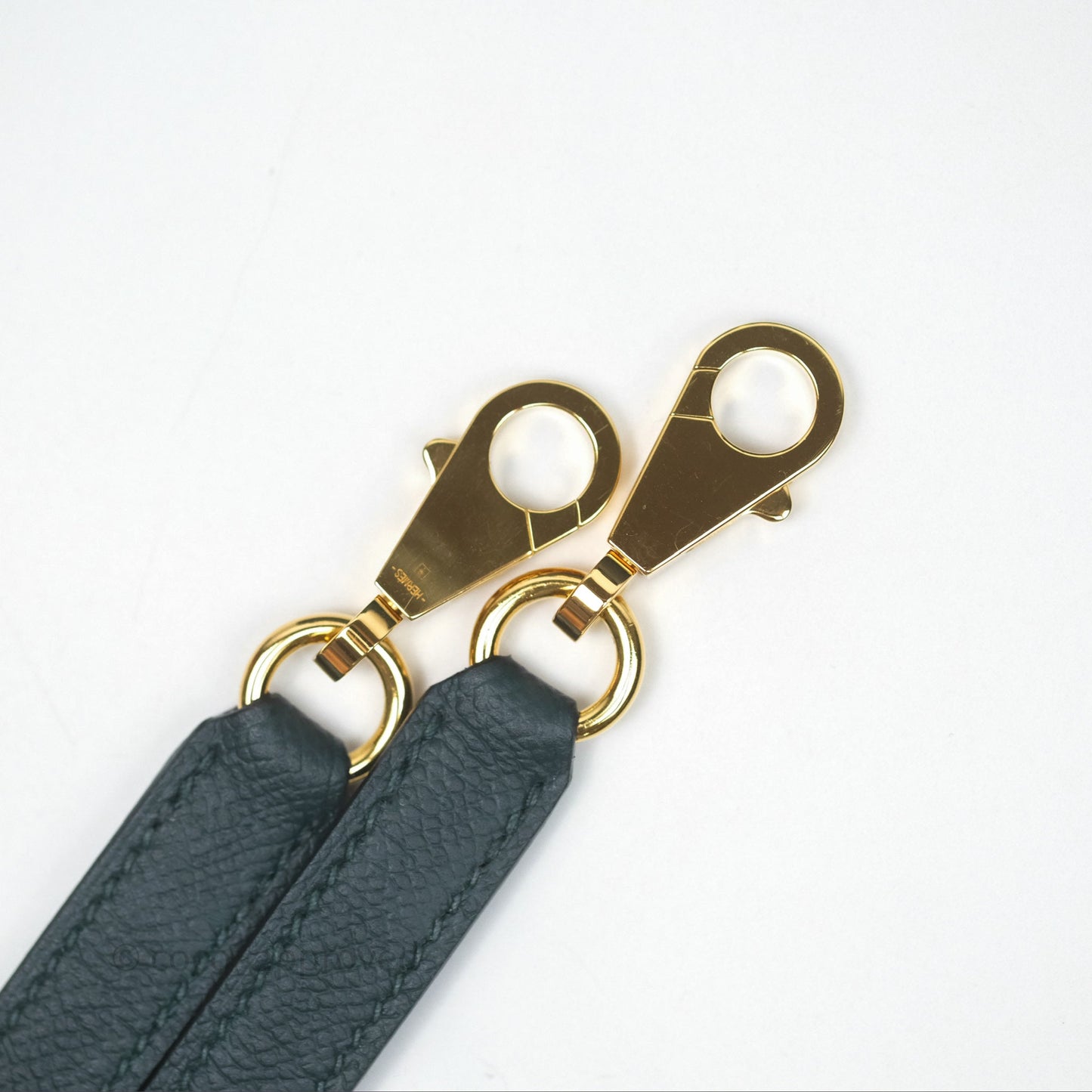 Hermès Kelly 28 Sellier Vert Cypres 6O Epsom Gold Hardware
