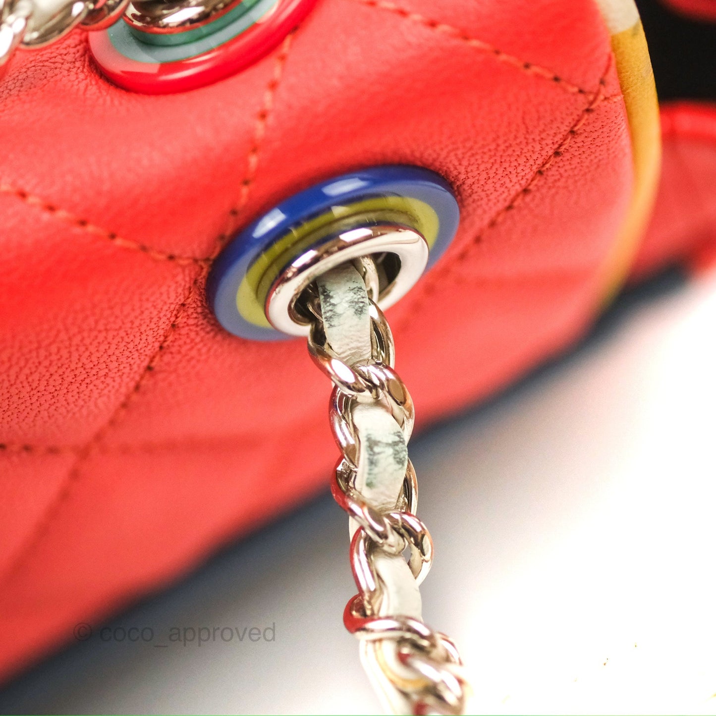 Chanel Quilted Small Cuba Urban Spirit Backpack Orange Lambskin
