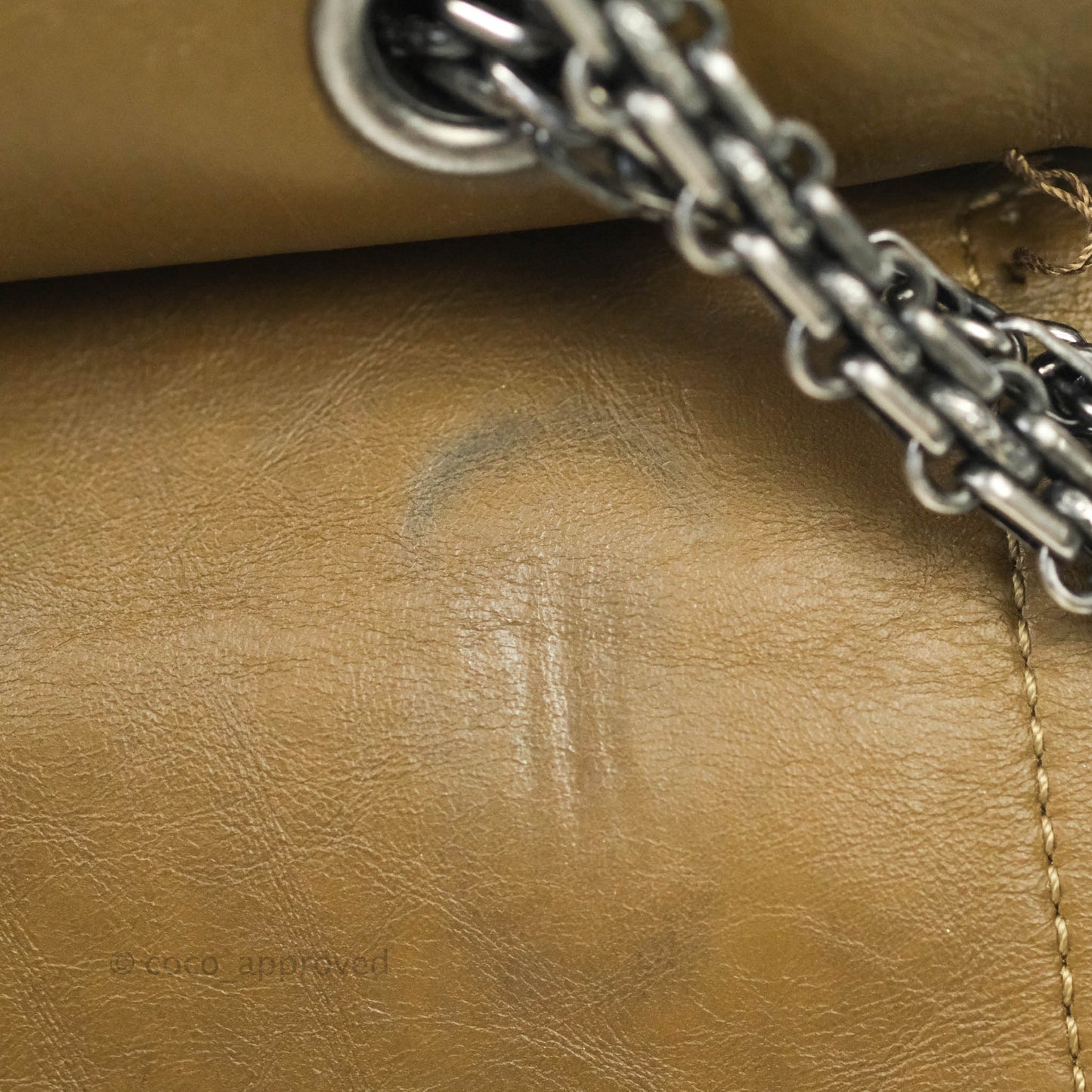 Chanel Reissue Quilted Aged Calfskin Taupe Ruthenium Hardware 227