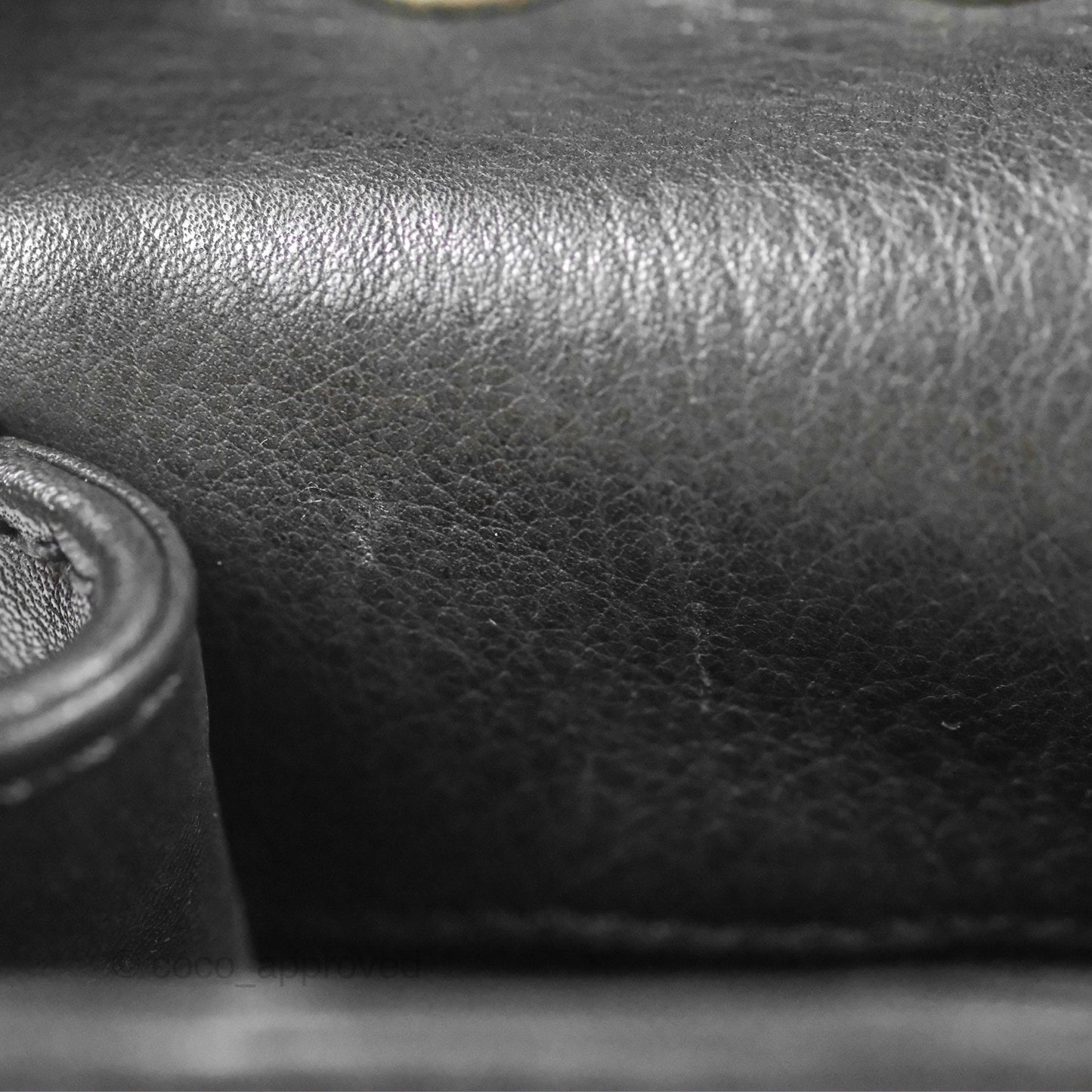 Chanel Flap Bag Quilted Black Soft Calfskin Ruthenium Hardware