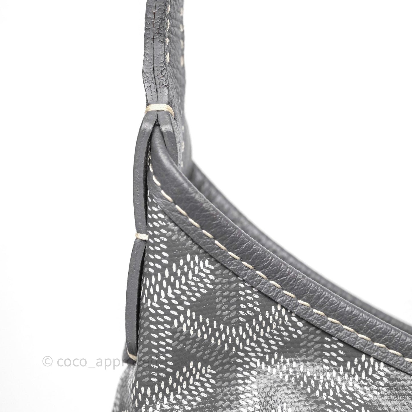 Goyard Bohème Hobo Bag Grey Goyardine Canvas