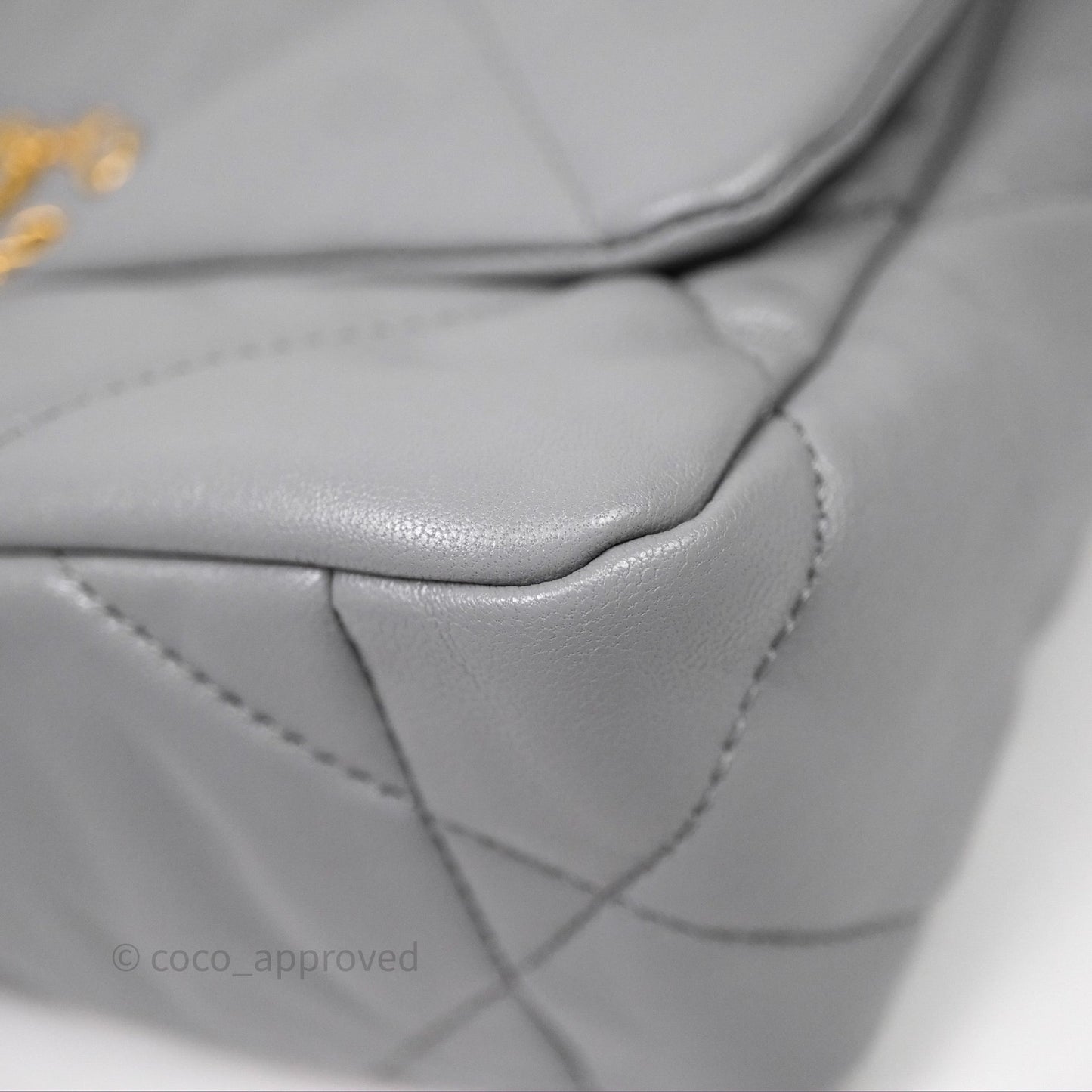 Chanel 19 Small Grey Mixed Hardware