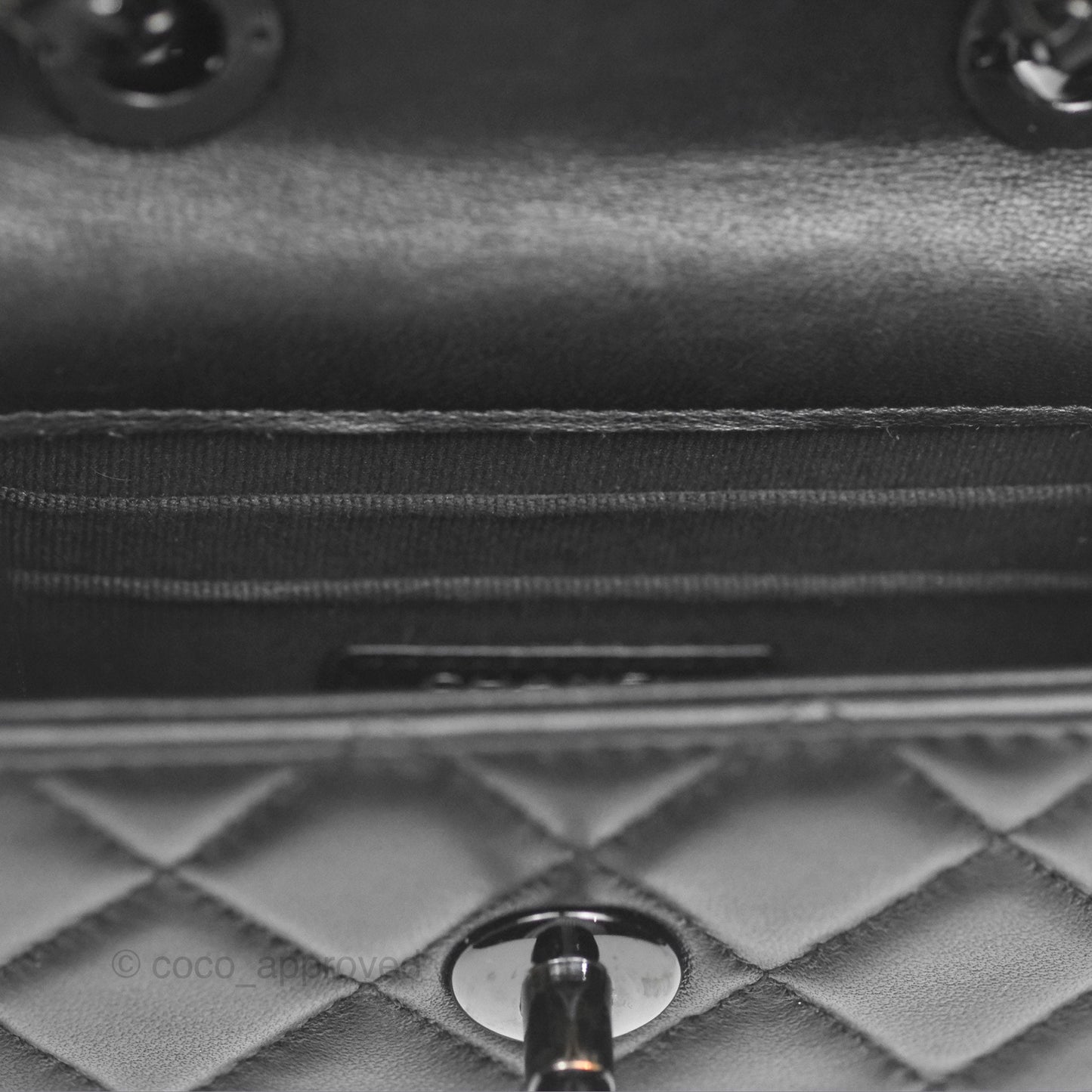Chanel Mini Trendy CC Clutch With Chain Quilted So Black Lambskin