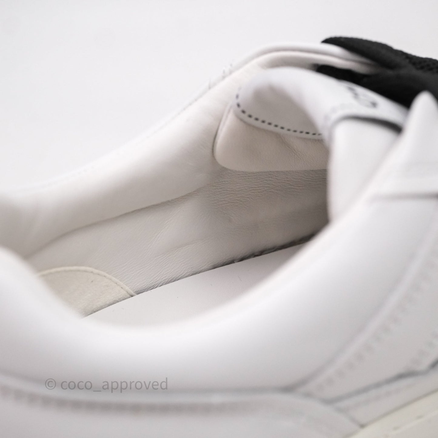 Chanel Logo Sneakers White Size 39
