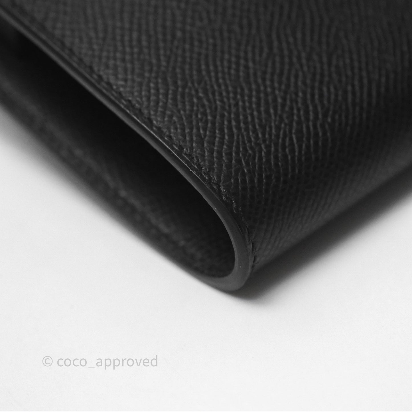 Hermès Kelly To Go Wallet Noir 89 Black Epsom Gold Hardware