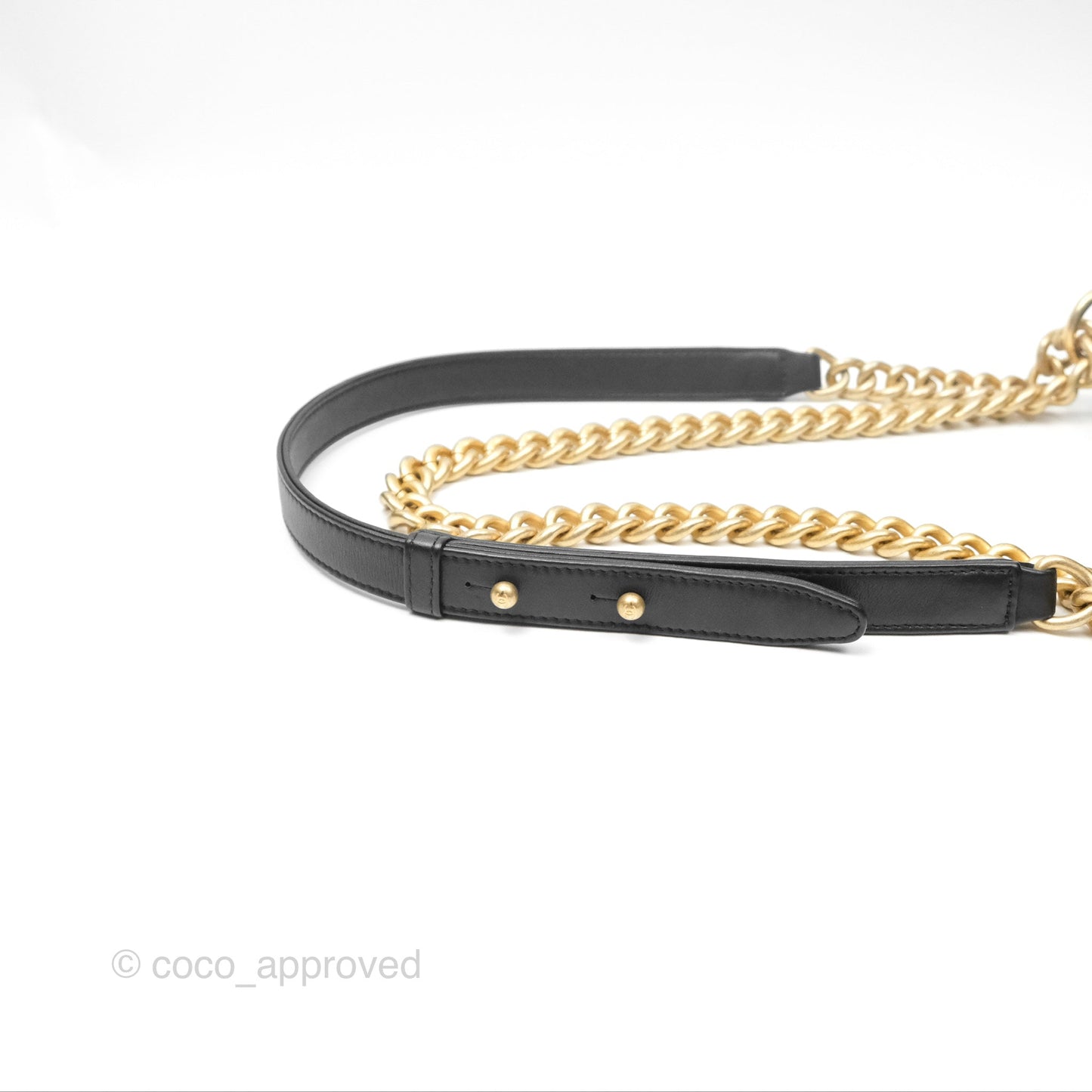 Chanel Small Boy Black Calfskin Gold Hardware