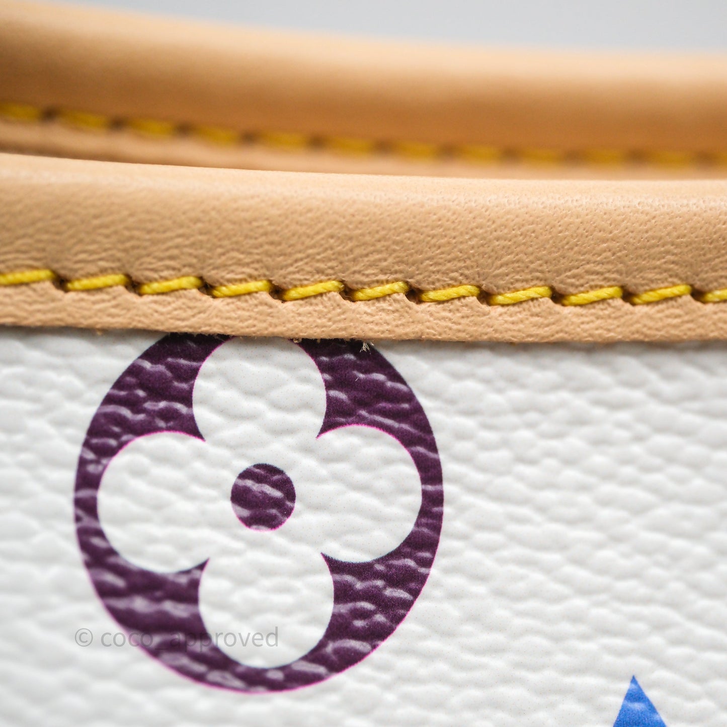 Louis Vuitton x Murakami Carryall East West White Monogram Multicolor