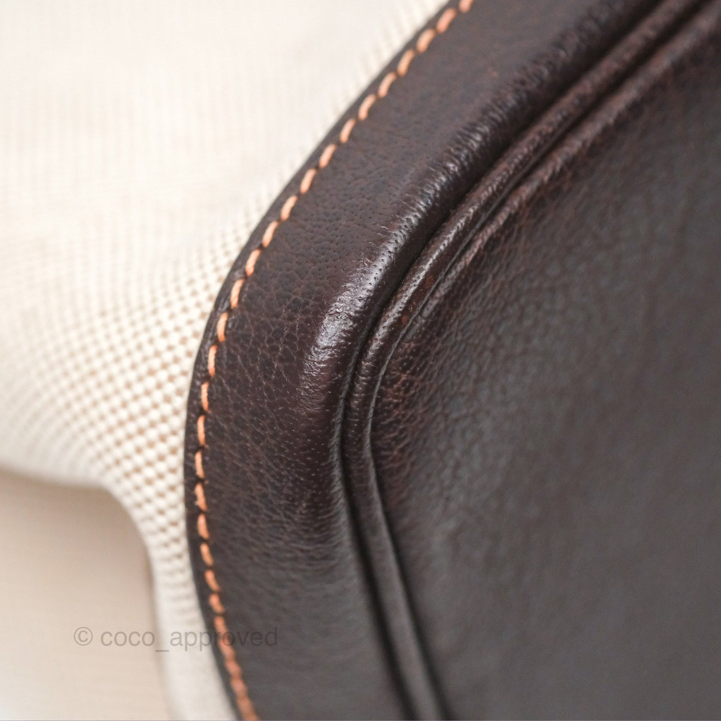 Hermès Garden Party 30 Canvas Brown/ Natural