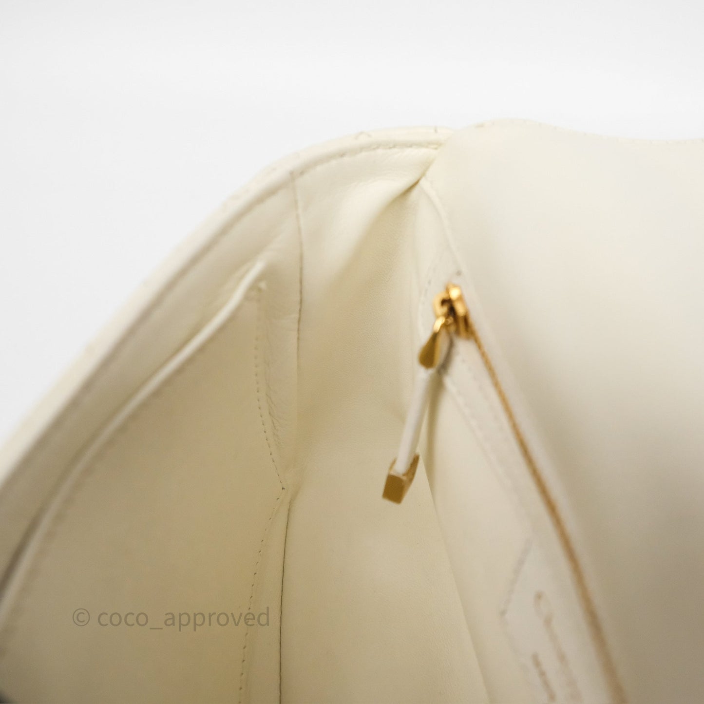 Dior Small Caro Bag Latte Supple Cannage Calfskin