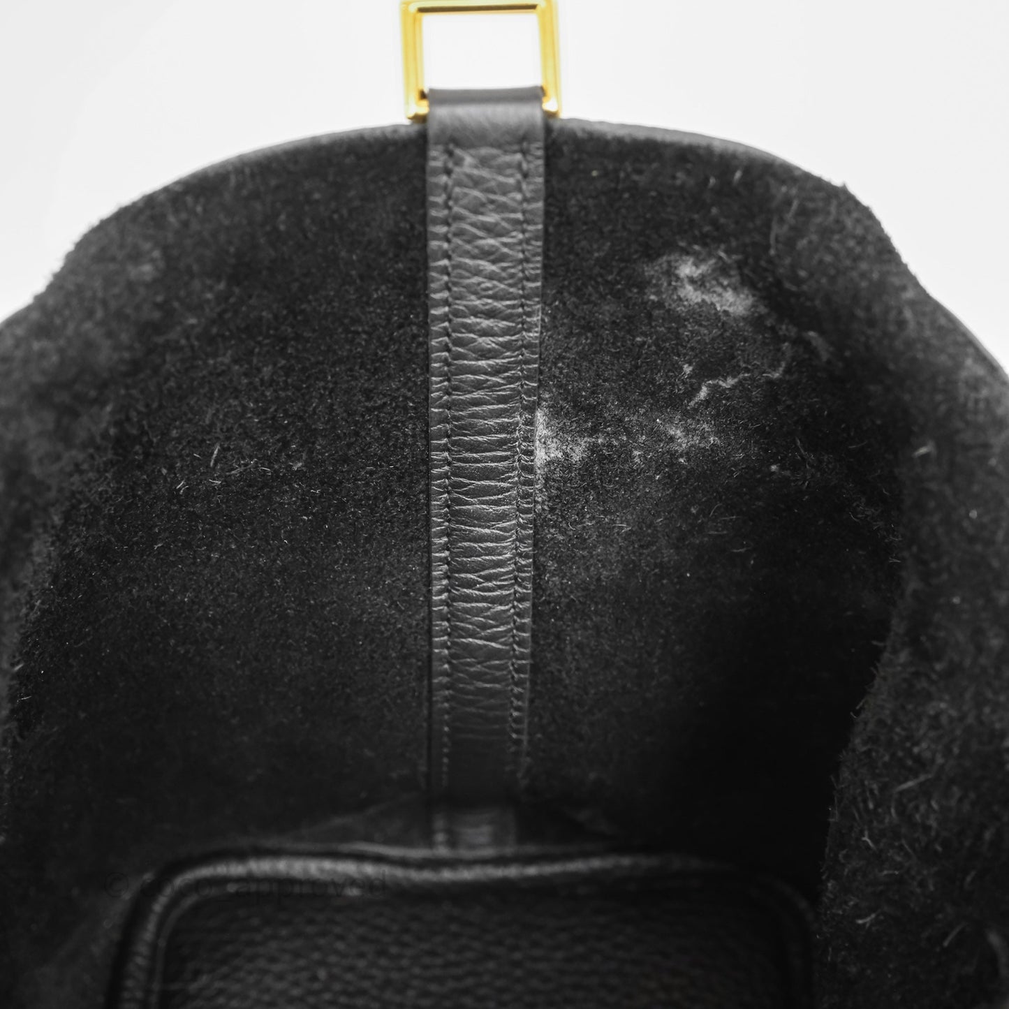 Hermès Picotin Lock 18 Noir Black 89 Clemence Gold Hardware