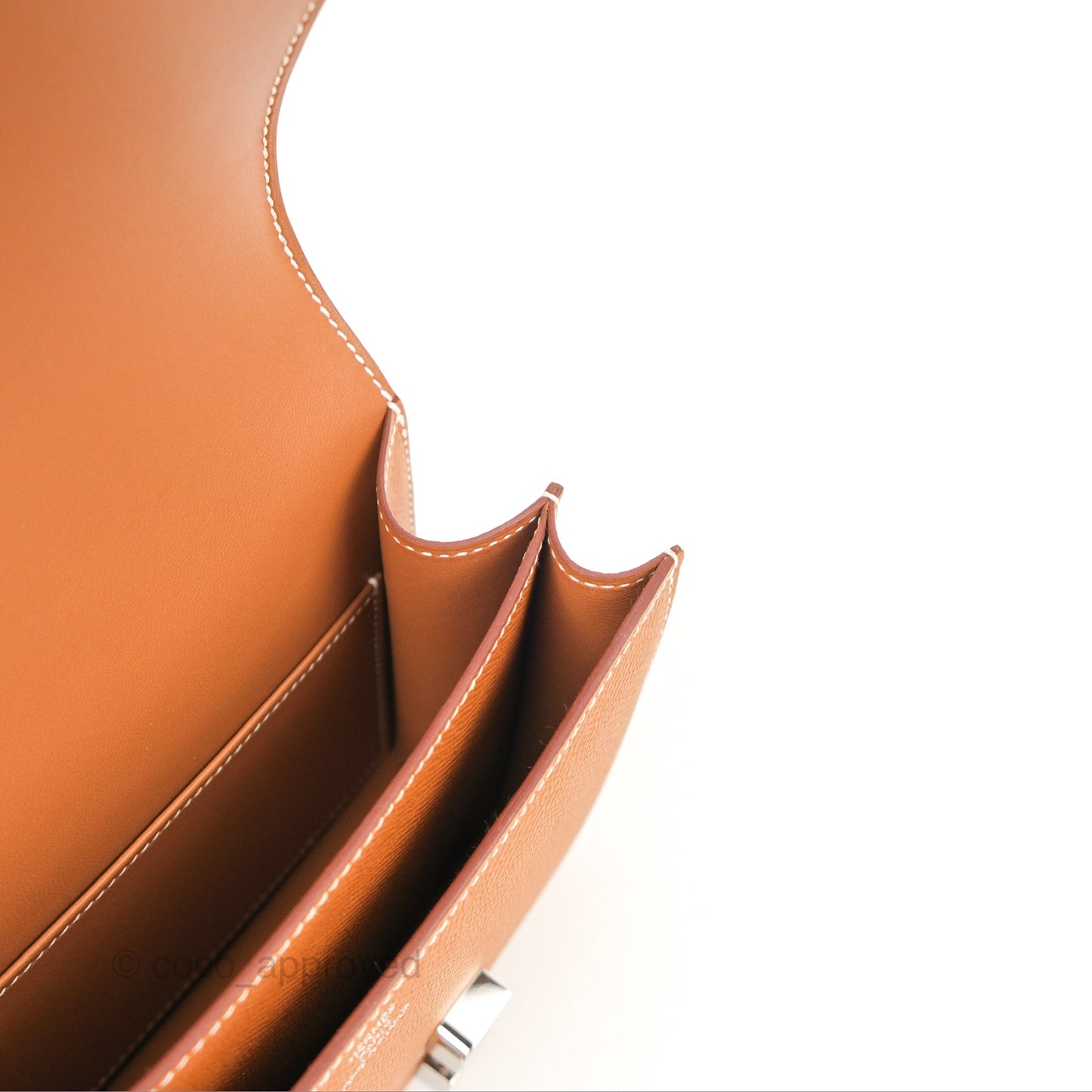 Hermès Constance Mini 18 with Mirror Gold Epsom Palladium Hardware