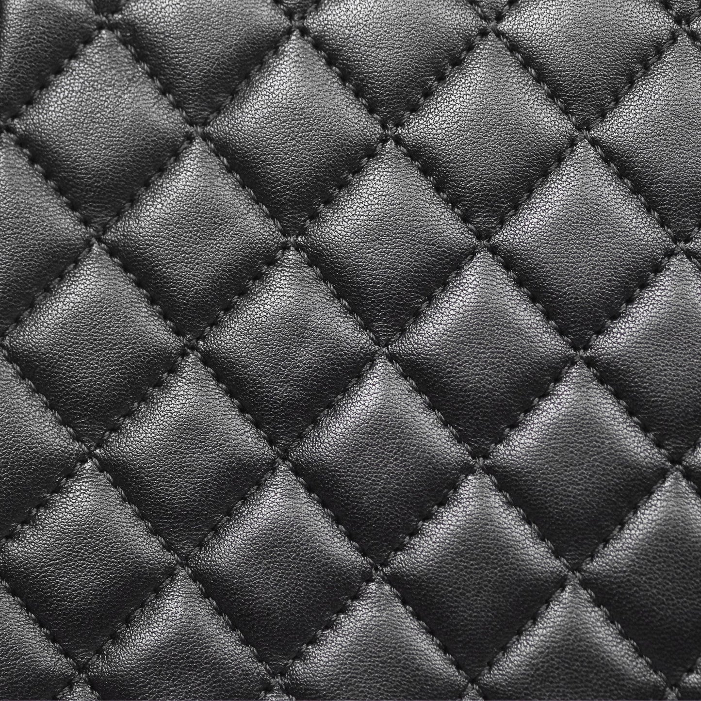 Chanel Quilted New Medium Boy Black Lambskin Ruthenium Hardware