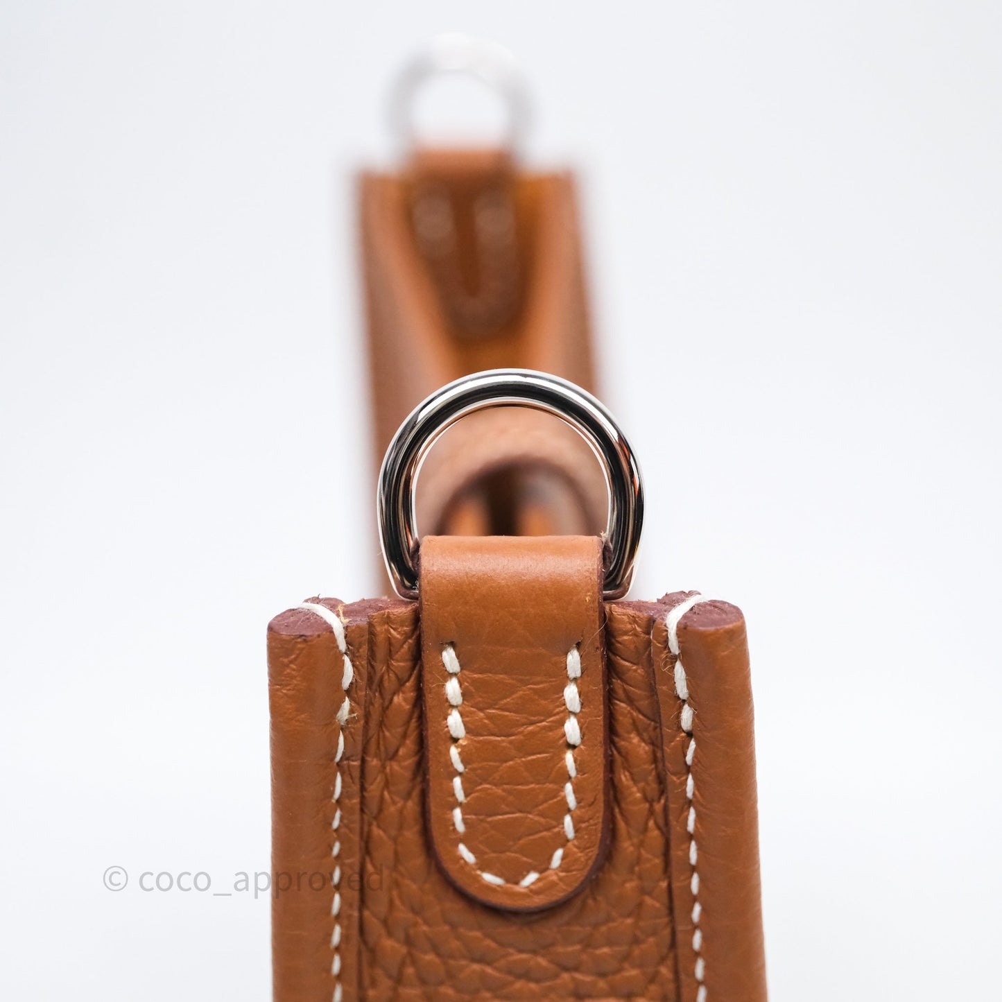 Hermès Mini Evelyne 16 Gold 37 Clemence Palladium Hardware