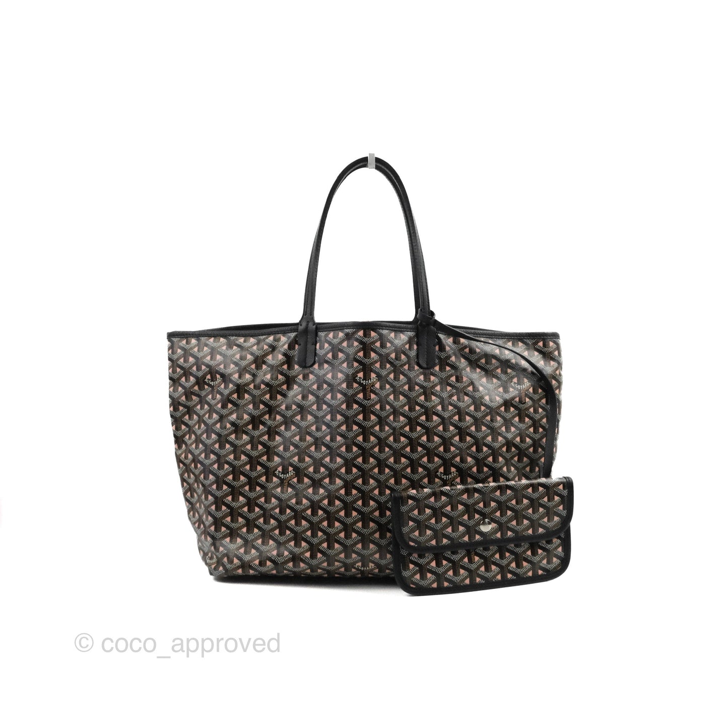 Goyard St. Louis Tote PM Clairvoie Black/Pink Japan Edition