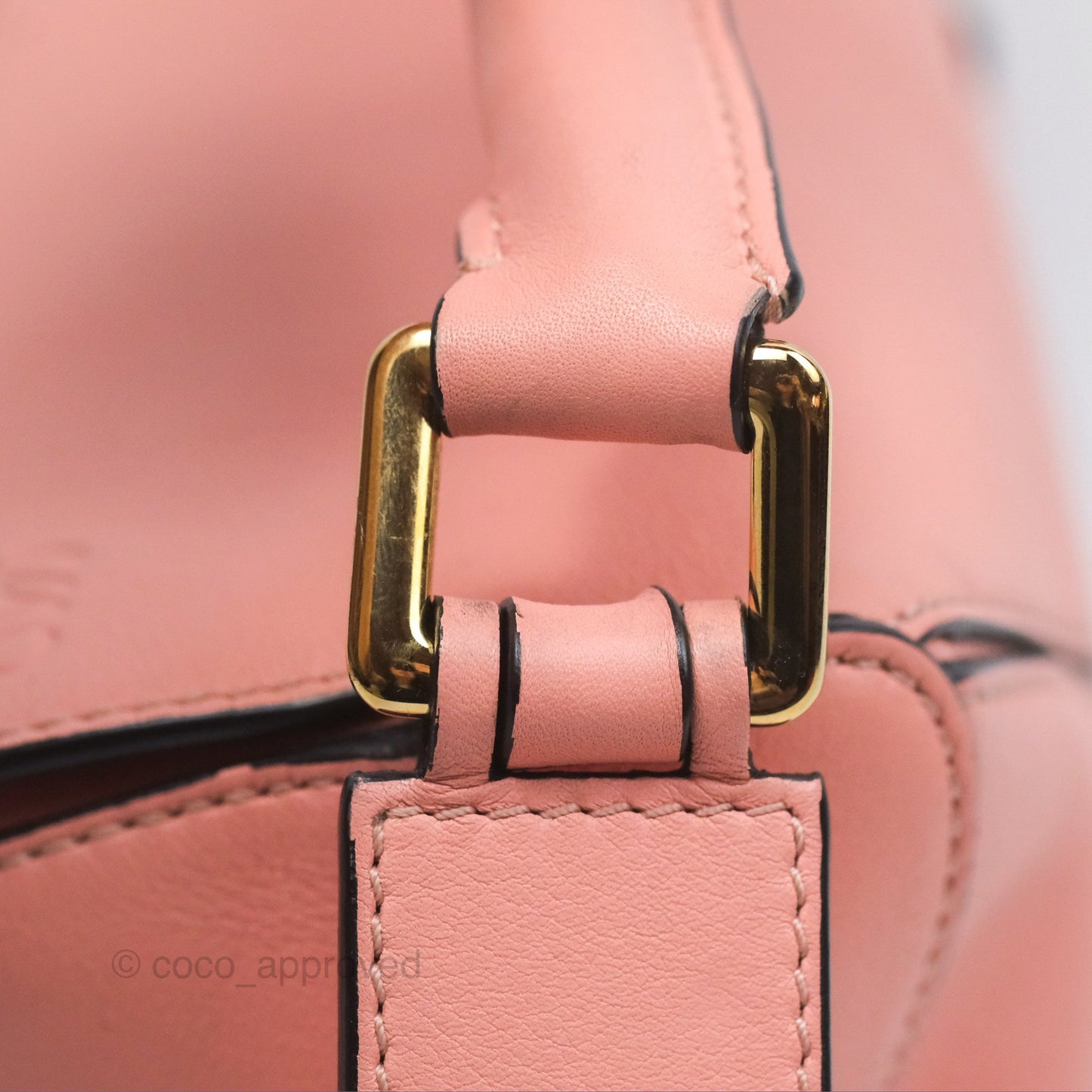 Loewe Small Puzzle Bag Pink Calfskin