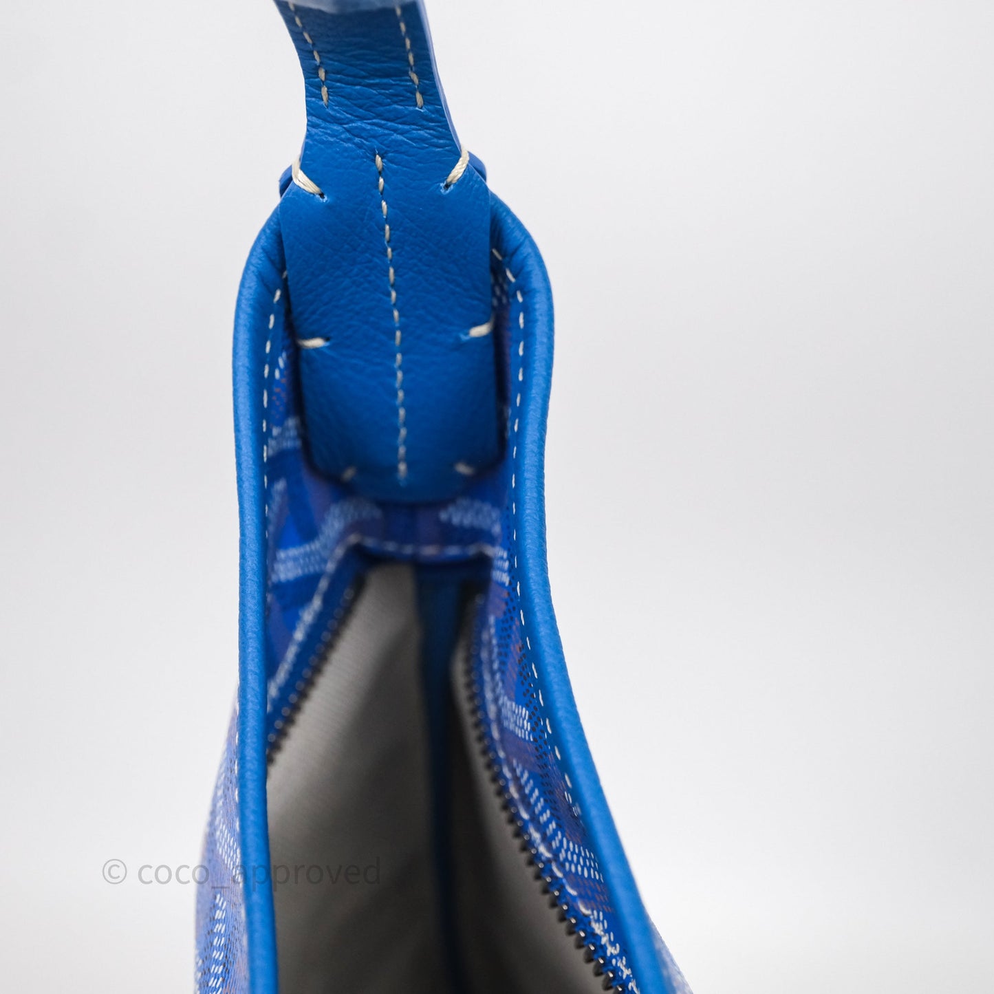 Goyard Bohème Hobo Bag Bleu Ciel Goyardine Canvas