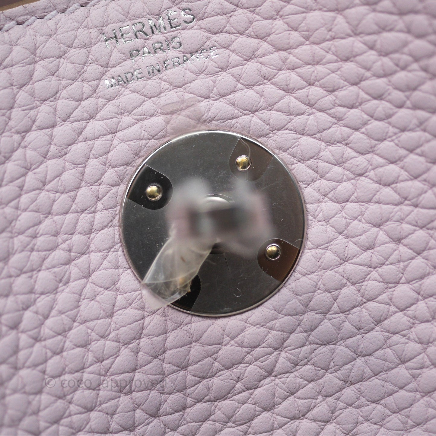 Hermès Lindy 26 Mauve Pale 09 Clemence Palladium Hardware