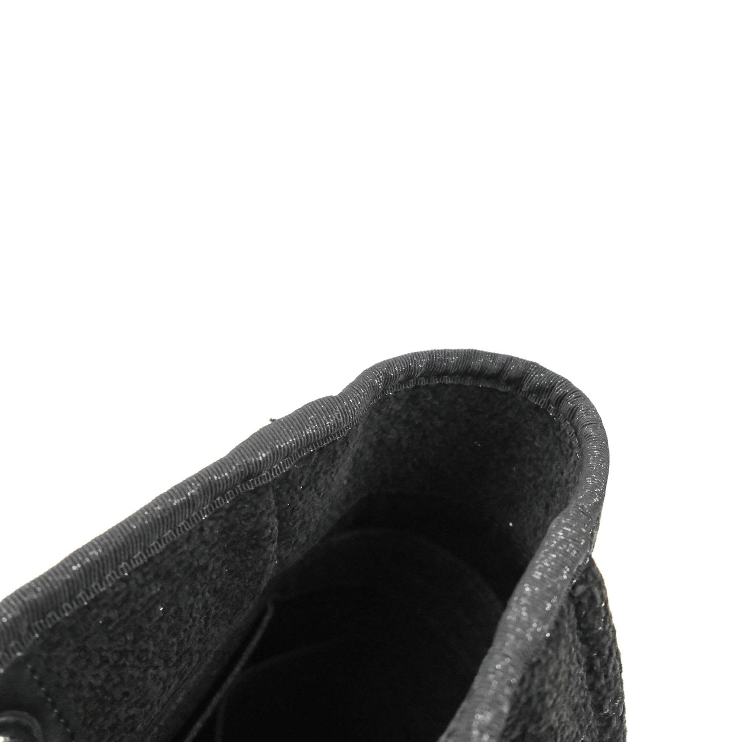 Chanel Large Deauville Black Glitter Lurex