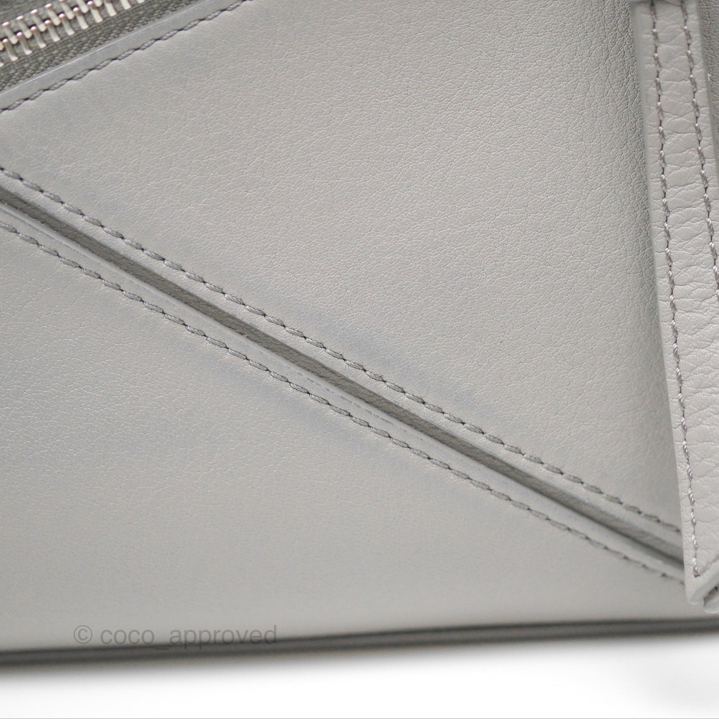 Loewe Small Puzzle Bag Grey Calfskin