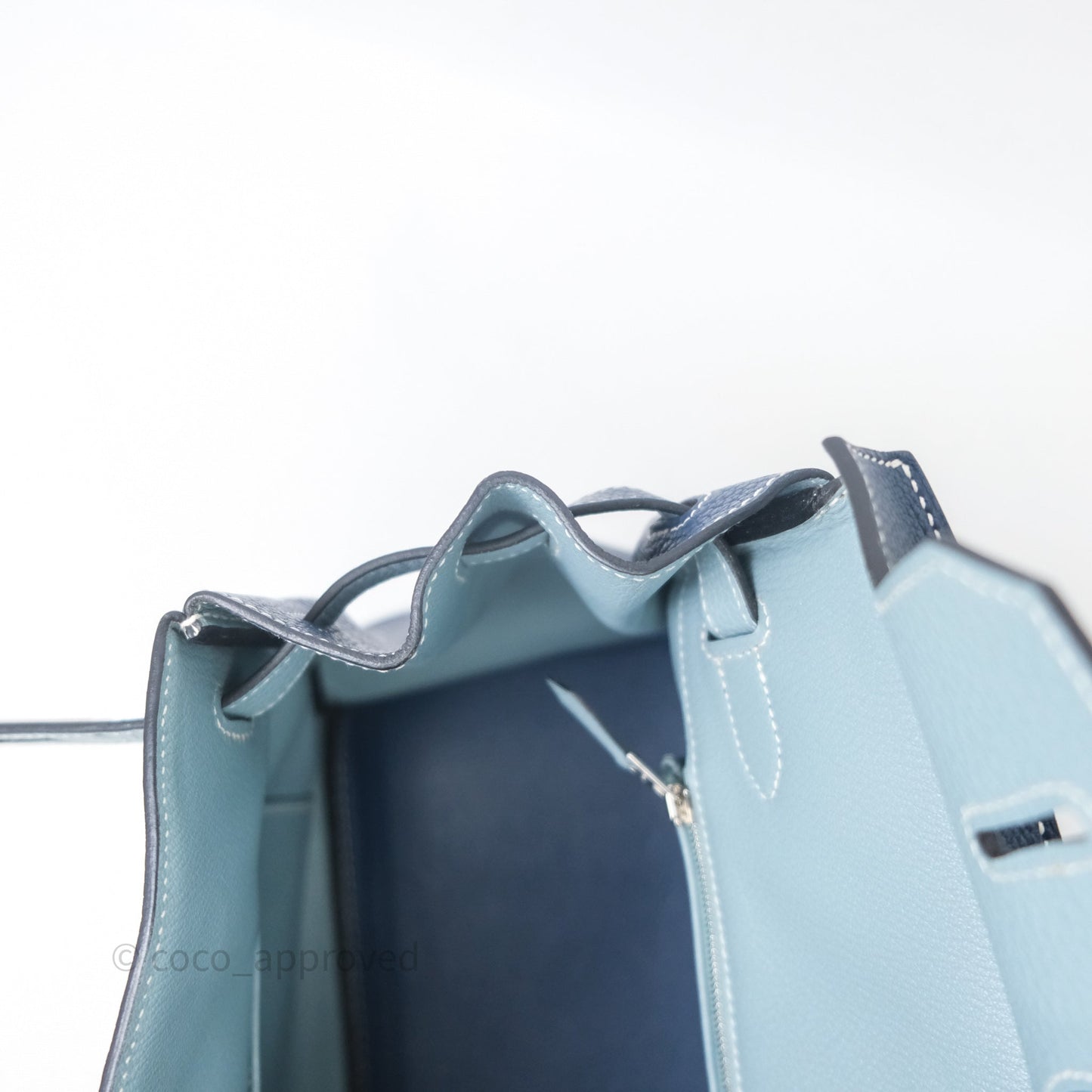 Hermès Birkin 35 Bleu de Prusse 7P Togo Palladium Hardware
