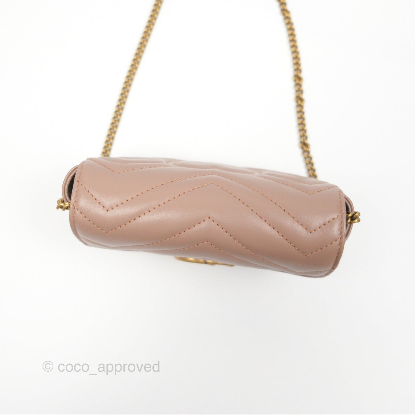 Gucci GG Marmont Super Mini Bag Dusty Pink
