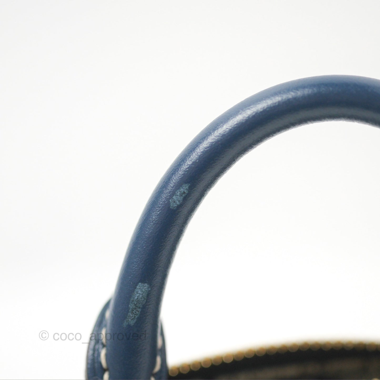 Louis Vuitton Nano Speedy Denim Monogram Blue