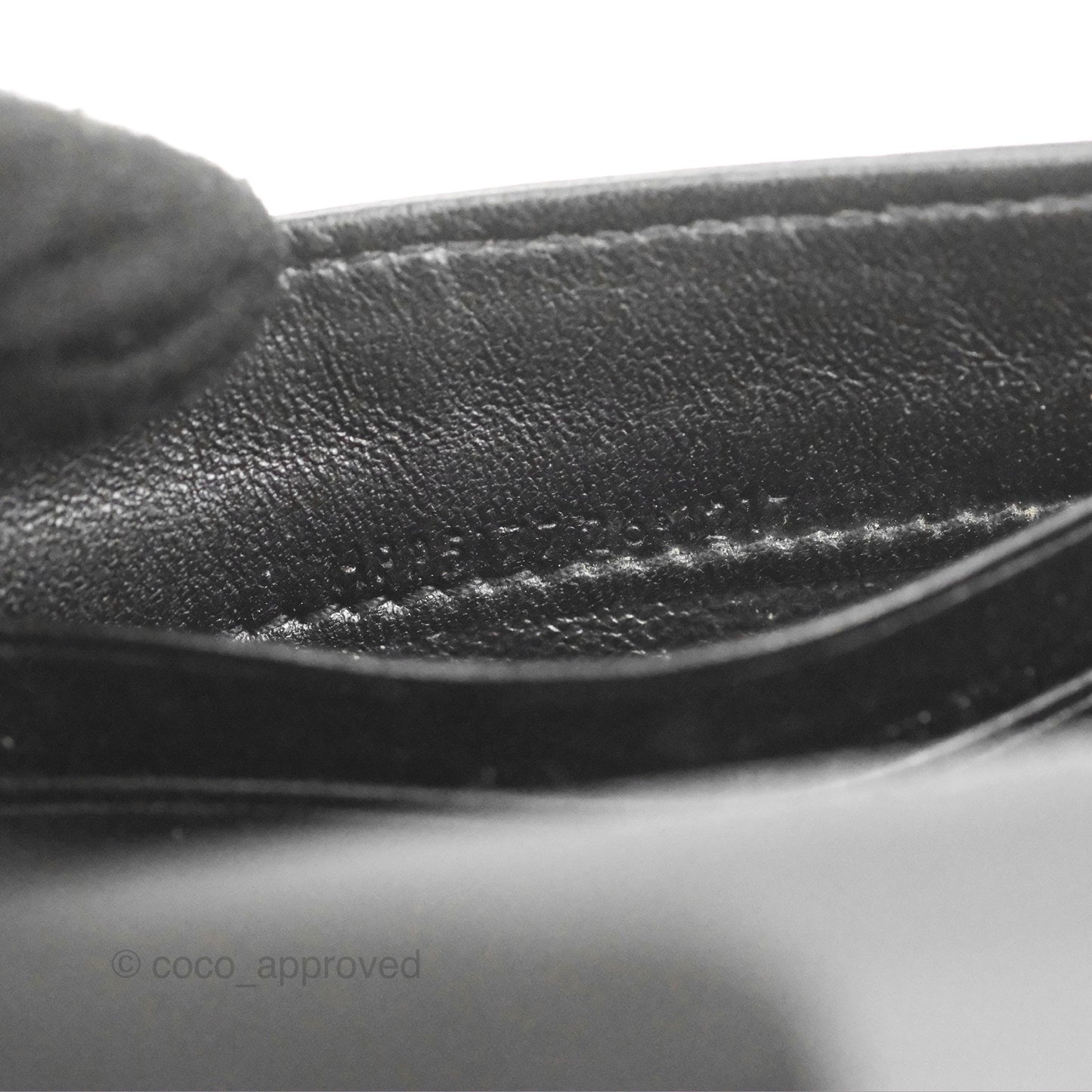 Saint Laurent Heart Flap Card Holder Wallet Black