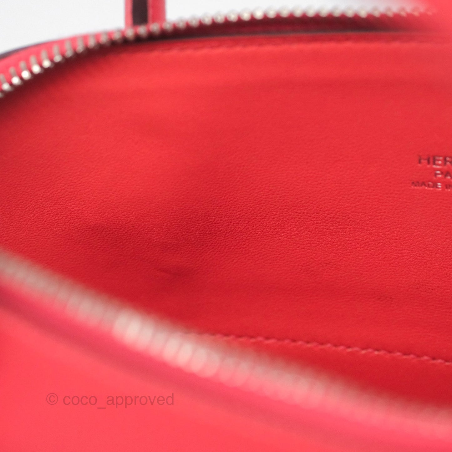 Hermès Bolide 27 Rose Jaipur T5 Epsom Palladium Hardware