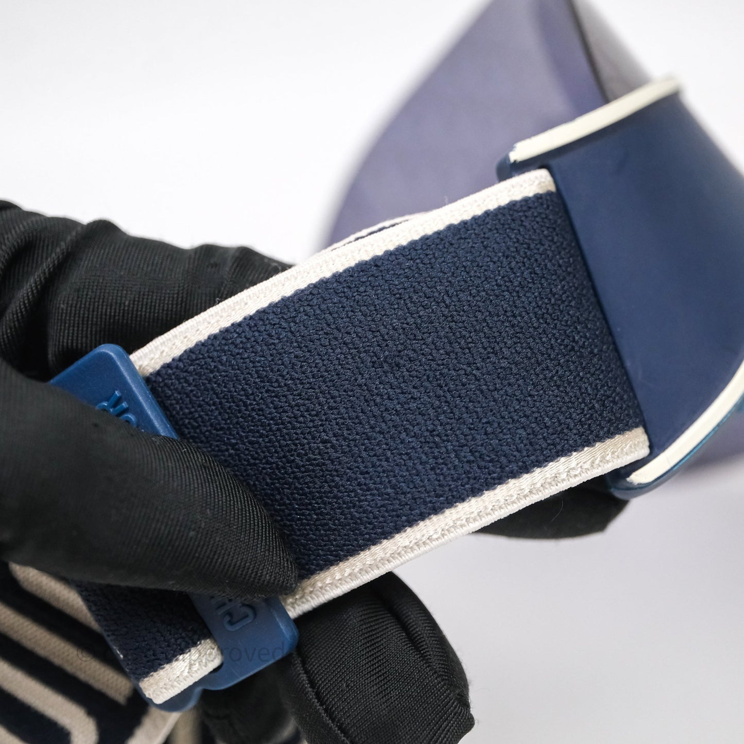 Christian Dior Diorclub V1U Dior Blue Oblique Visor