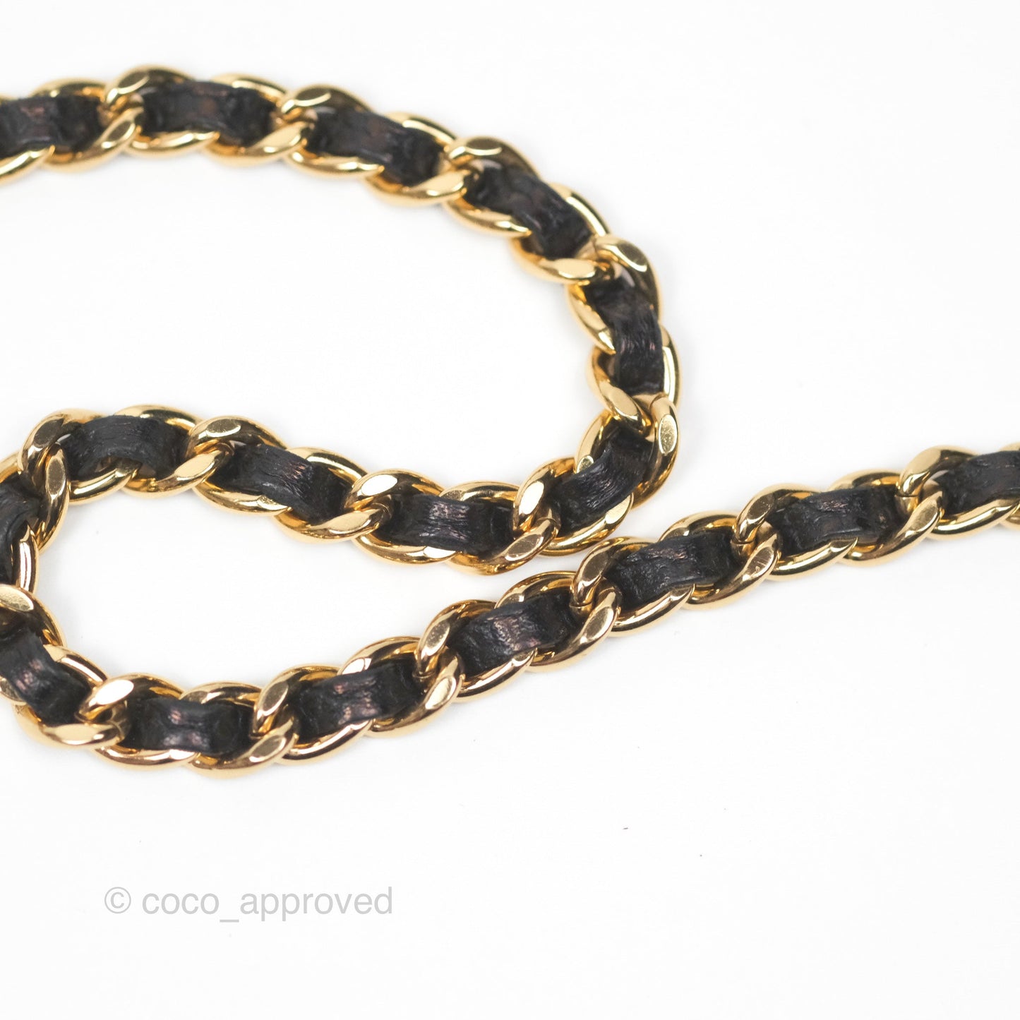 Chanel Classic Wallet On Chain WOC Quilted Black Caviar Gold Hardware