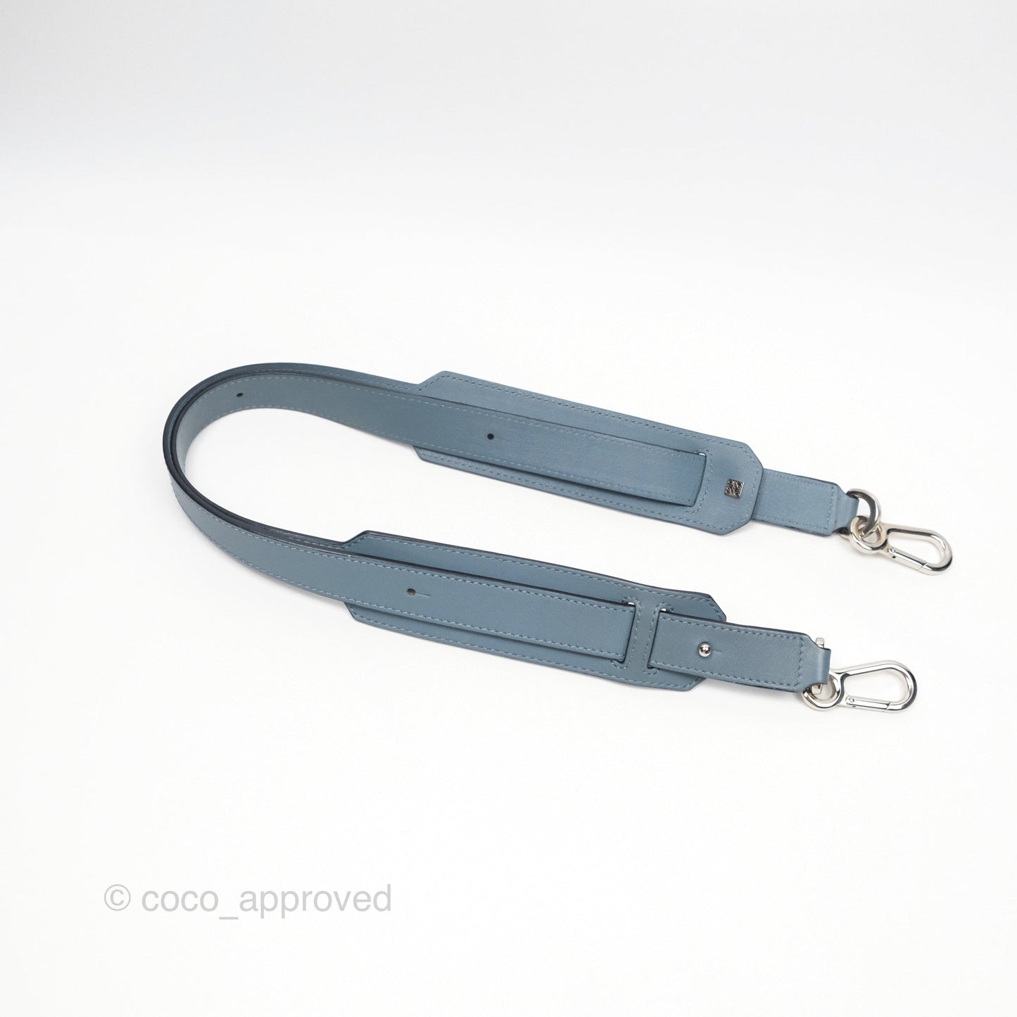 Loewe Medium Puzzle Bag Blue Calfskin Silver Hardware