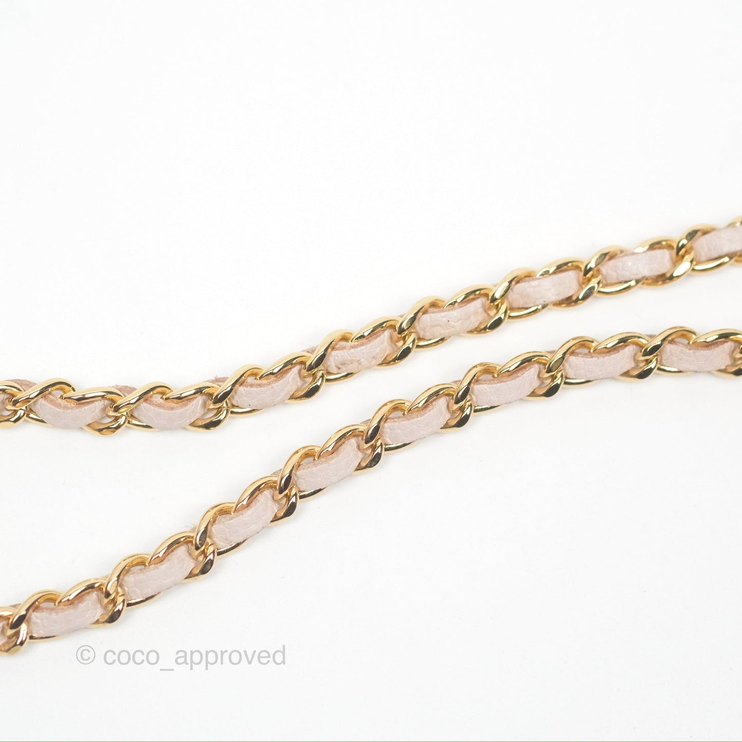 Chanel Miss Coco Clutch With Chain Quilted Lilac Pink Caviar Gold Hardware