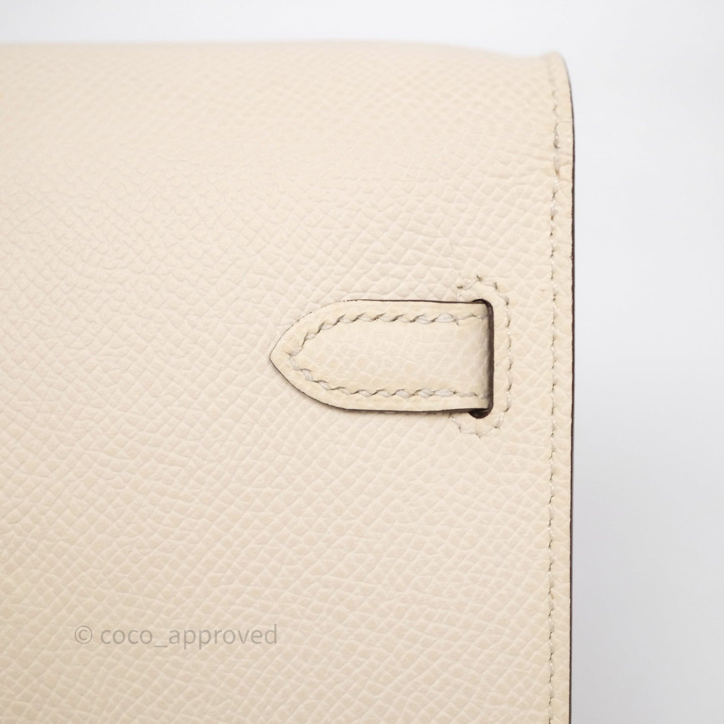 Hermès Kelly To Go Wallet Nata I2/ Jaune Poussin 1Z Epsom Gold Hardware