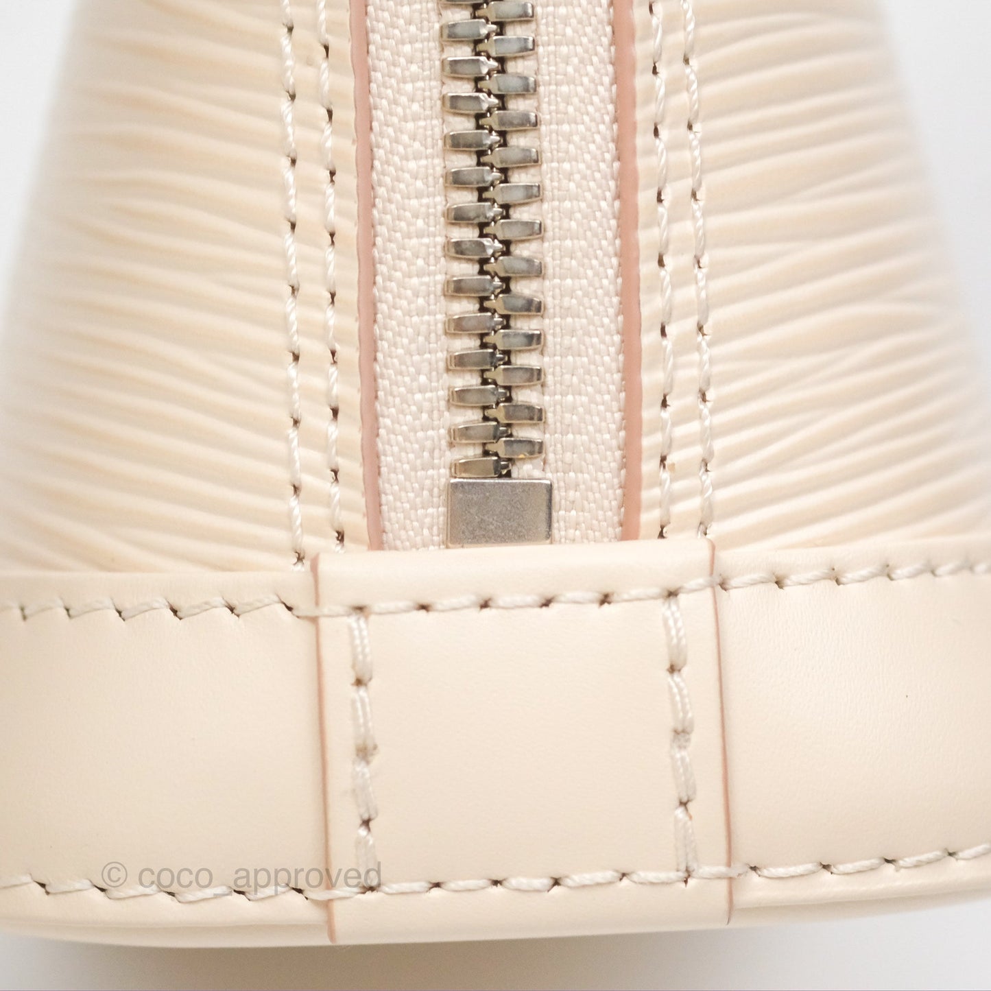 Louis Vuitton Alma Nano Quartz Silver Hardware
