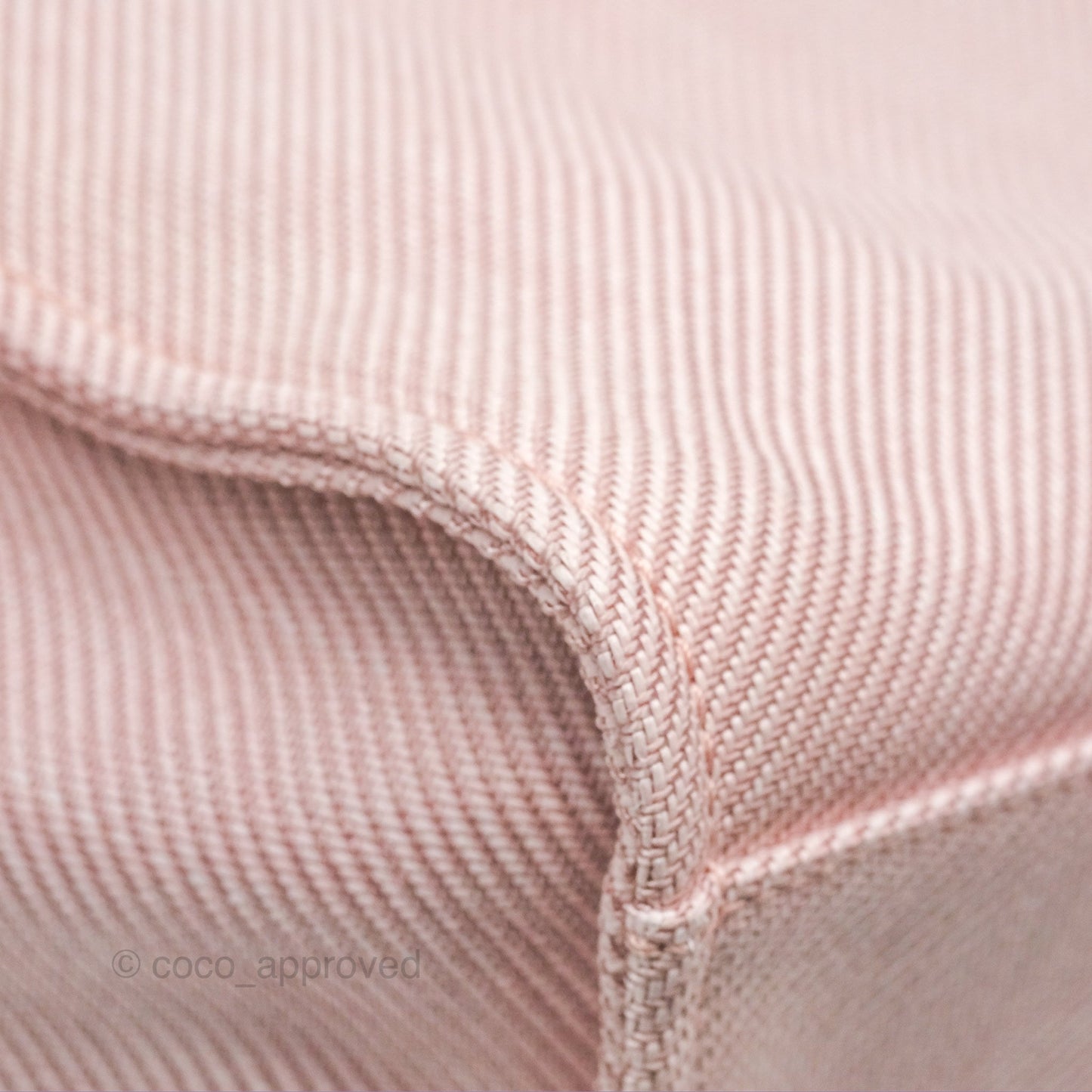 Chanel Large Deauville Pink Canvas 20A
