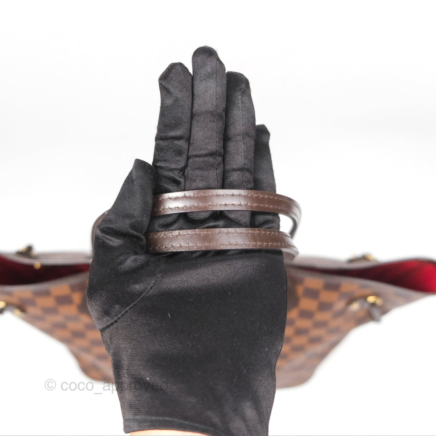 Louis Vuitton Neverfull MM Tote Bag Damier Ebene Canvas